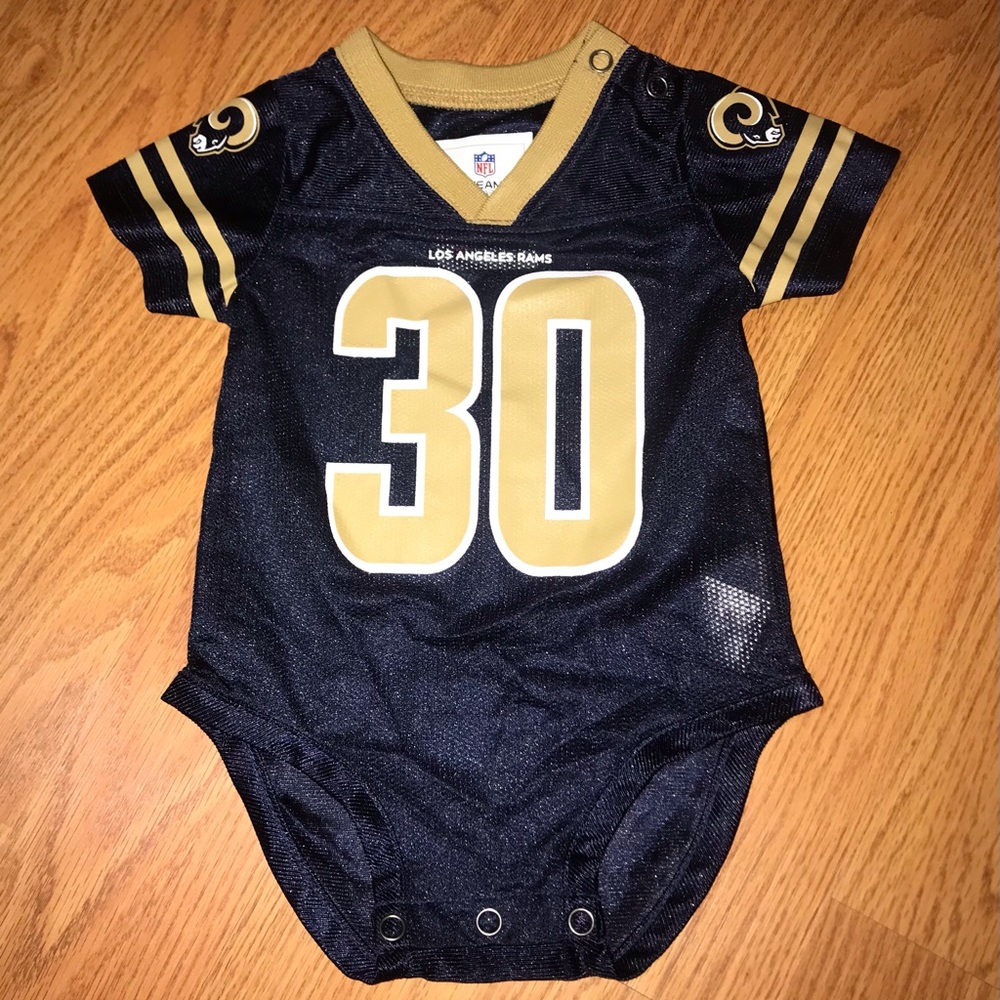 Kids LA Rams Onesie Jersey NFL Authentic Size 3-6 Month